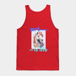 ART IS LIFE Tank Top